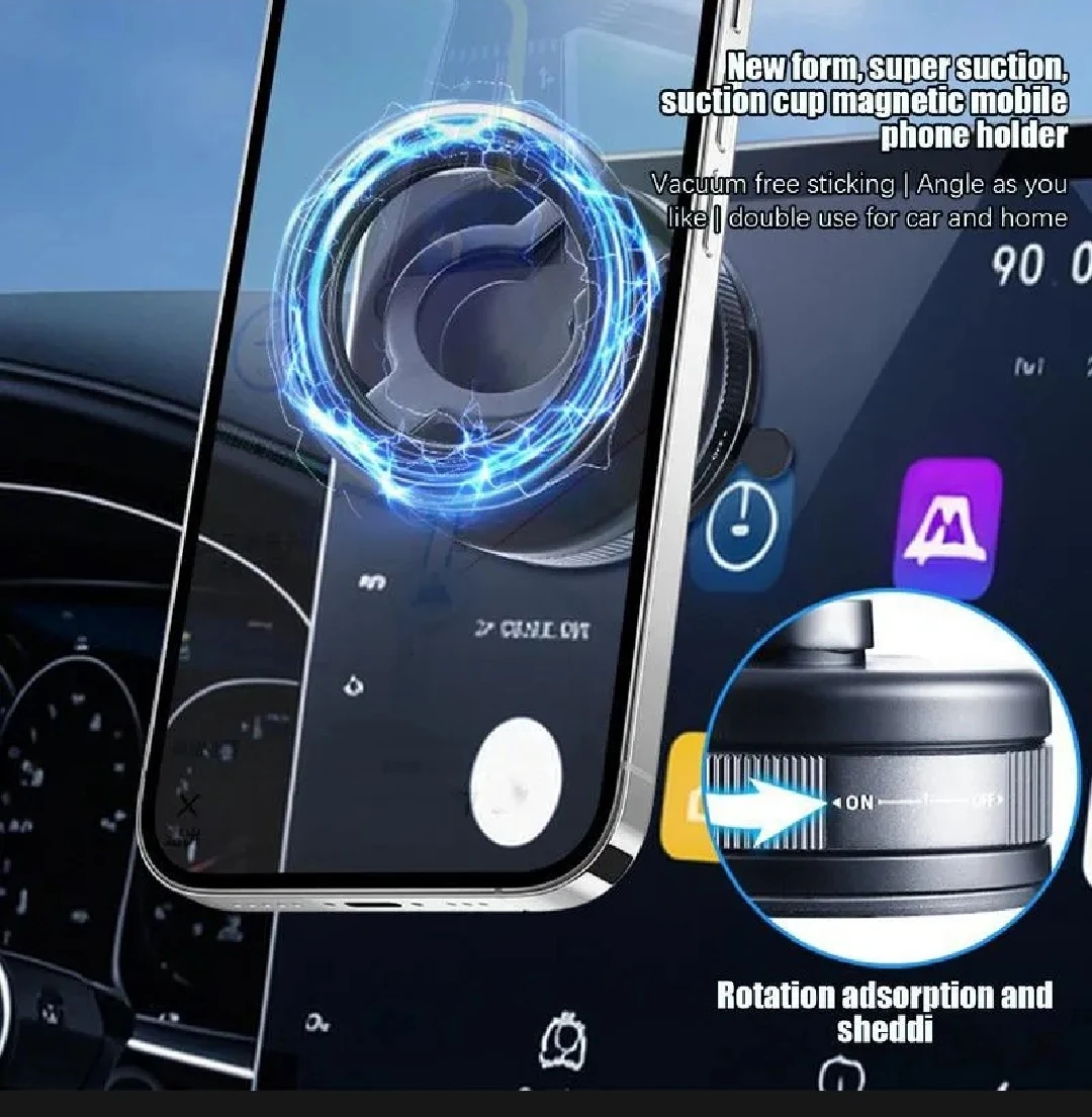 Goodyear Suction Cup Magnetic Car Phone Holder