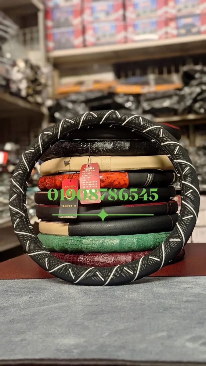 premium car steering cover